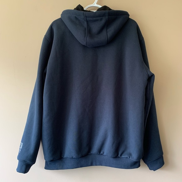 SOLD - Carhartt Men's Mid-weight Lined Water Repellent Sweatshirt Rain Defender - Picture 2 of 9